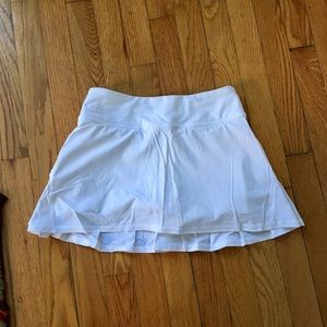 Lululemon Pace Setter Ruffle Back Skirt